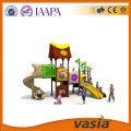 Fun amusement park kids train outdoor playground